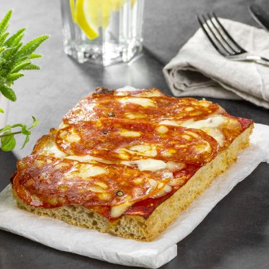 Trancio pizza spianata calabra