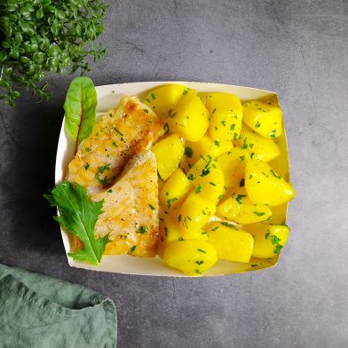 SMART Filetto di merluzzo al forno con patate prezzemolate