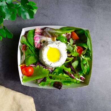 SMART Ricotta vaccina con insalatina mista
