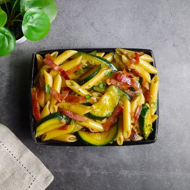 SMART Pennette zucchine e speck croccante
