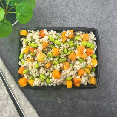 SMART Orzo con edamame e zucca