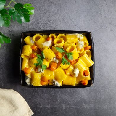 SMART Mezzi rigatoni con zucca e gorgonzola