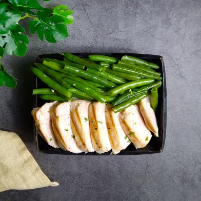SMART Tagliata di pollo grigliato con fagiolini al vapore