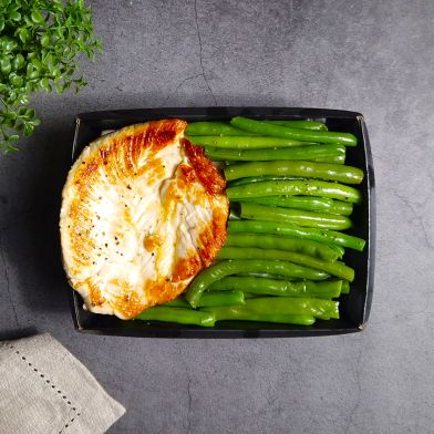 SMART Tacchino alla piastra con fagiolini al vapore