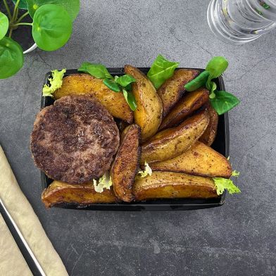 SMART Hamburger di manzo con patate alla paprika