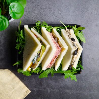 SMART Tris di tramezzini e rucola