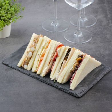 Tramezzini gusti assortiti 32 pz