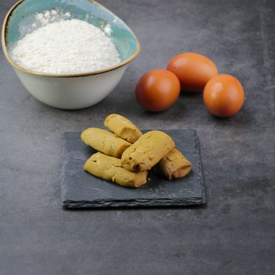 Biscotti al caffè e cioccolato bianco 5 pezzi