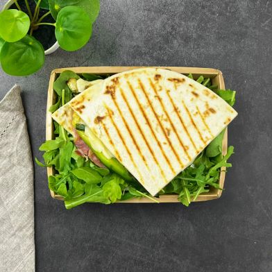 SMART Piadina prosciutto crudo, zucchine e mozzarella